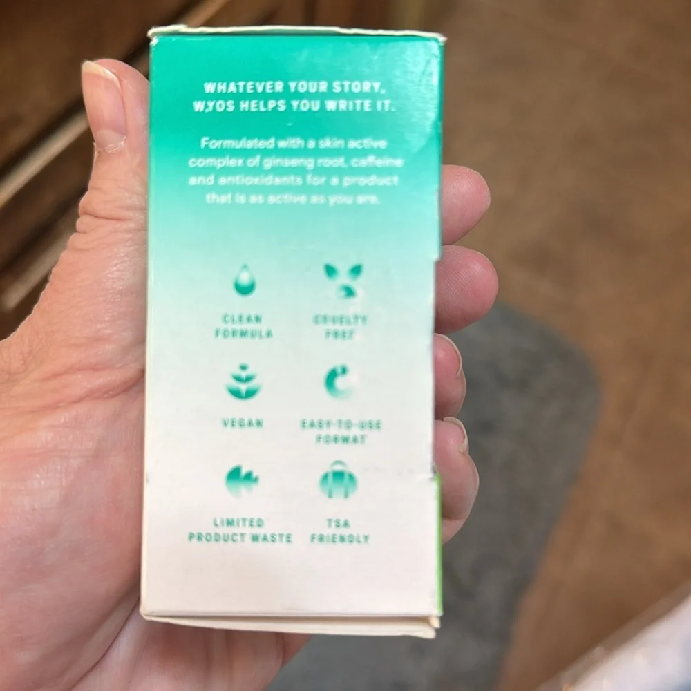 NIB WYOS The Clean Sweep Gentle Face Cleanser Stick 1.9 Oz